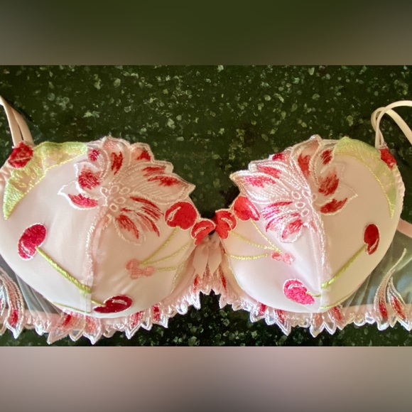 SIMONE PÉRÈLE Underwire Cherry Bra 32D educated guess but cannot verify size - Picture 3 of 12